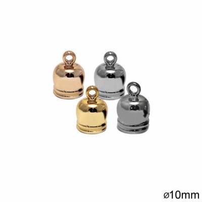Καπελάκι 18mm Φ10 Silver_256101130-S
